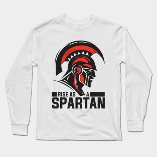 Rise as a Spartan Long Sleeve T-Shirt